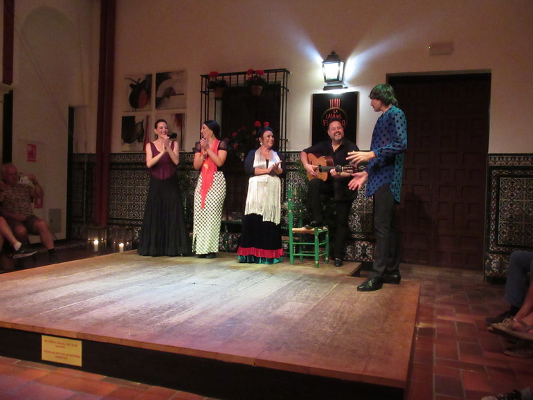 Optreden van Flamenco-zangers